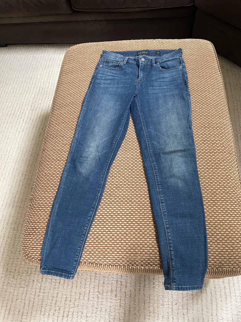 Lucky Brand Women's Dark Blue Skinny Jeans